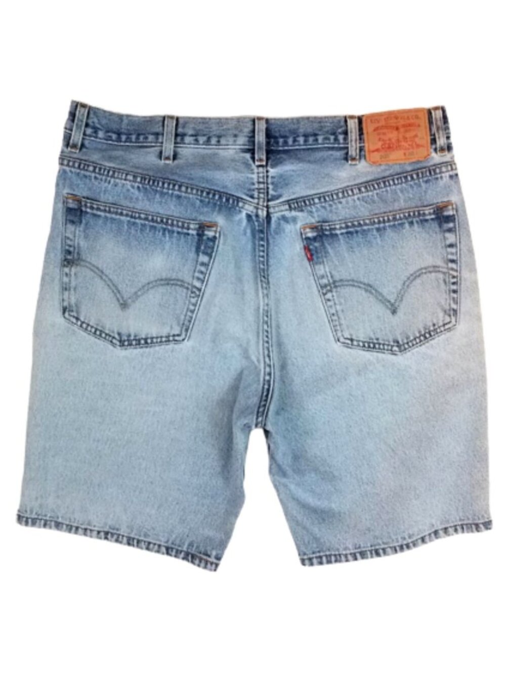 LEVIS 505 Light Blue Denim Jean Shorts - Men's 38